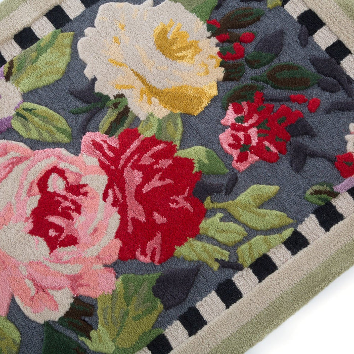 Mackenzie Childs RUG TUDOR ROSE