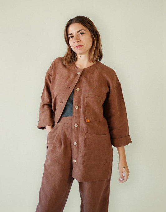 Makers Over Shirt PDF Immediate Download Sewing Pattern, Matchy Matchy Sewing Club