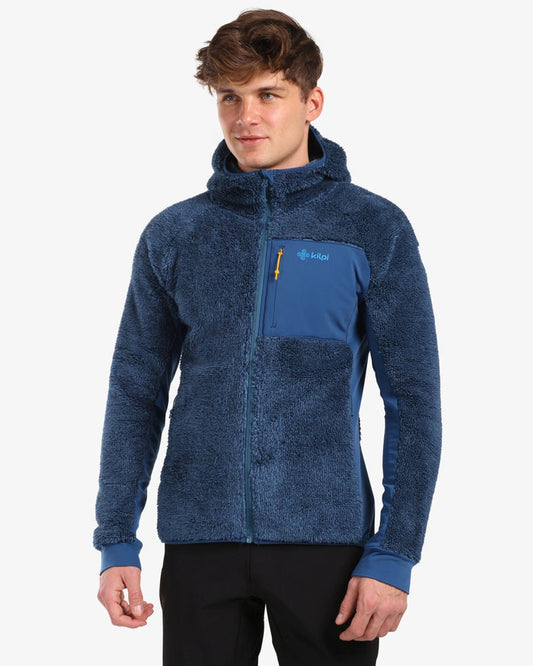 Herren-Kapuzenpullover aus haarigem Fleece Kilpi NORKA-M