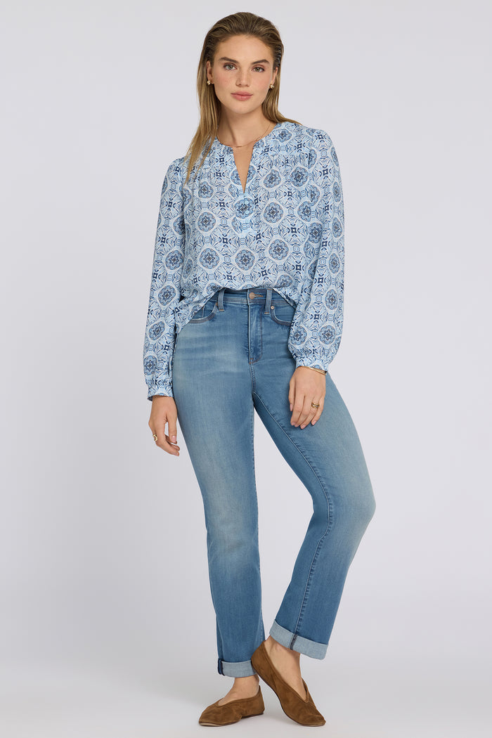 Marilyn Straight Jeans - Port Sea