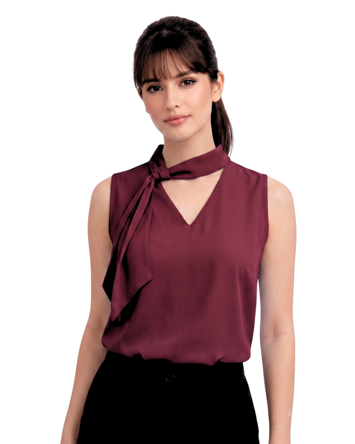 Maroon chic