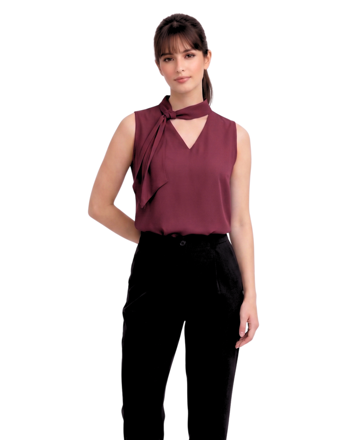 Maroon chic