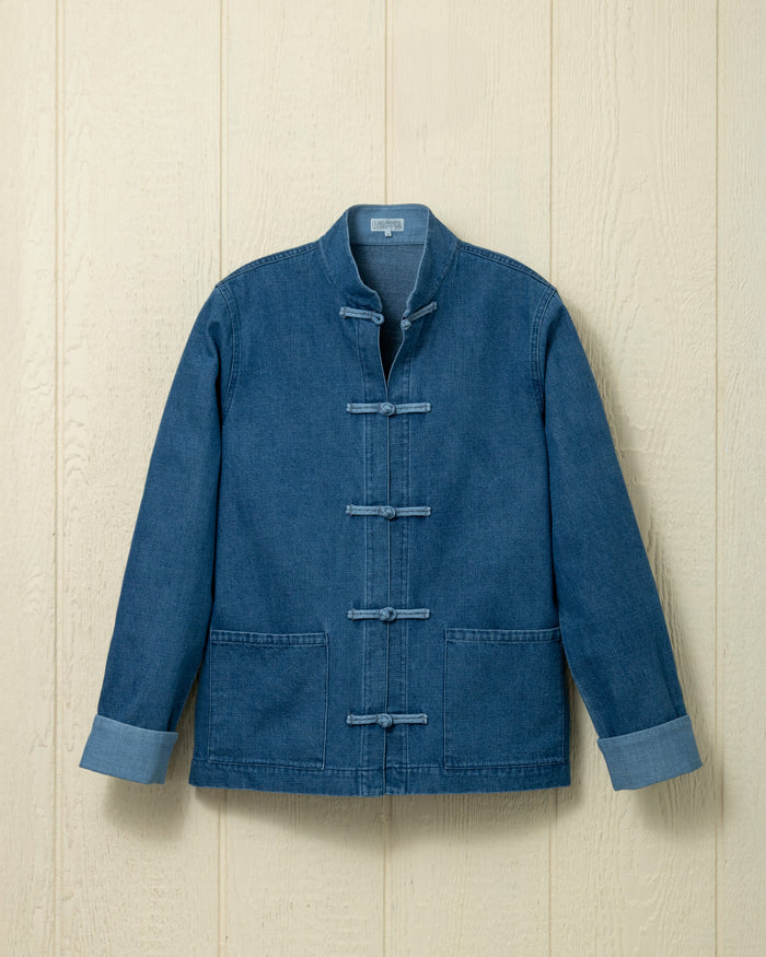 Martinique Jacket in Light Wash Denim