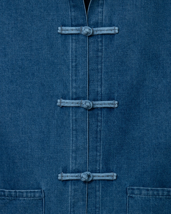 Martinique Jacket in Light Wash Denim