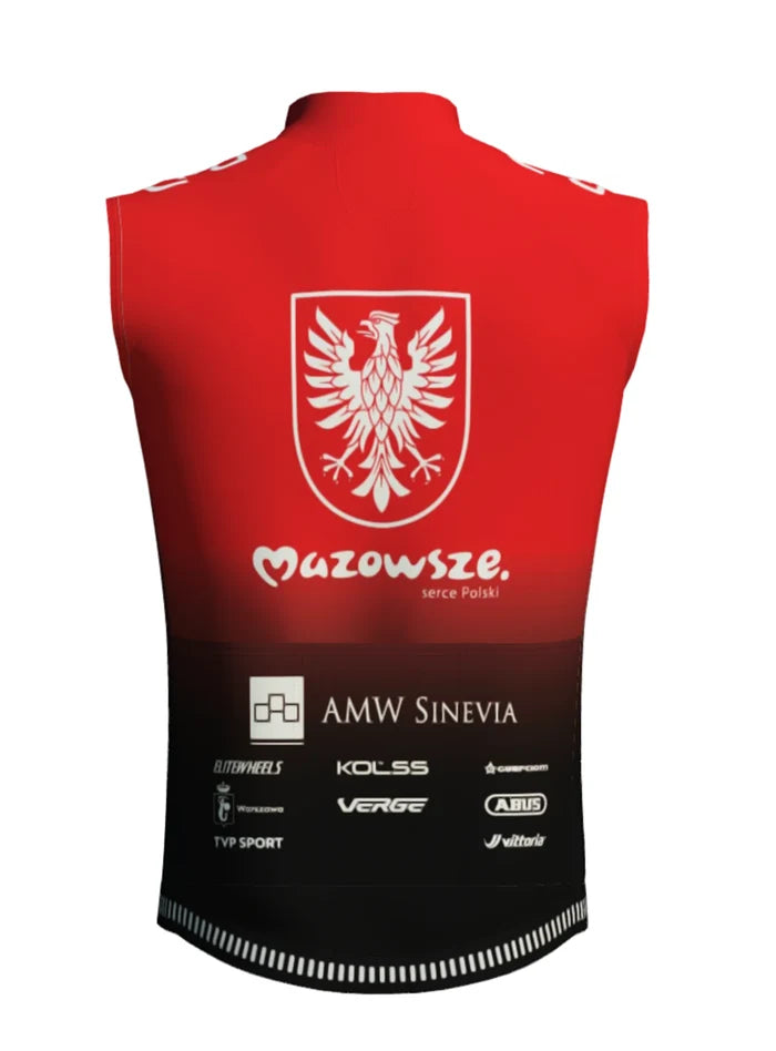 MAZOWSZE SERCE POLSKI OFFICIAL TEAM FLIGHT VEST - MEN