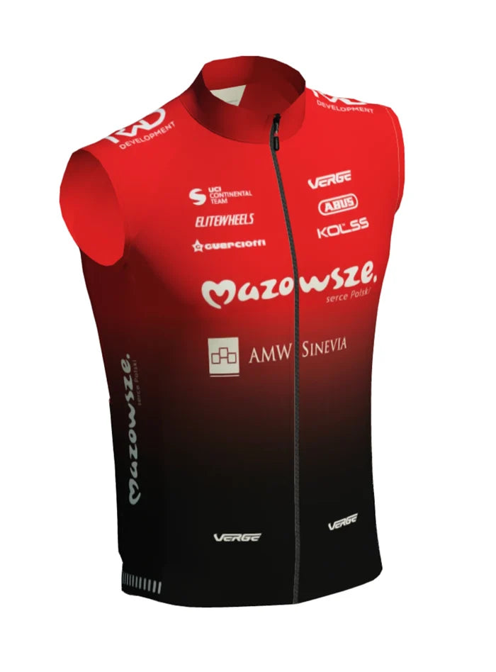 MAZOWSZE SERCE POLSKI OFFICIAL TEAM FLIGHT VEST - MEN