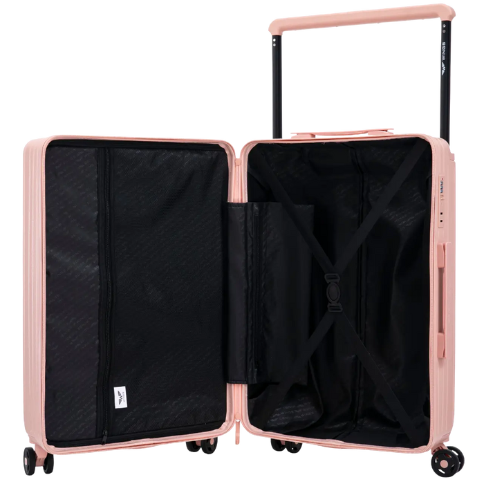 Walizka średnia Wings ABS+ 24" Customized SOFT PINK CIAO customized