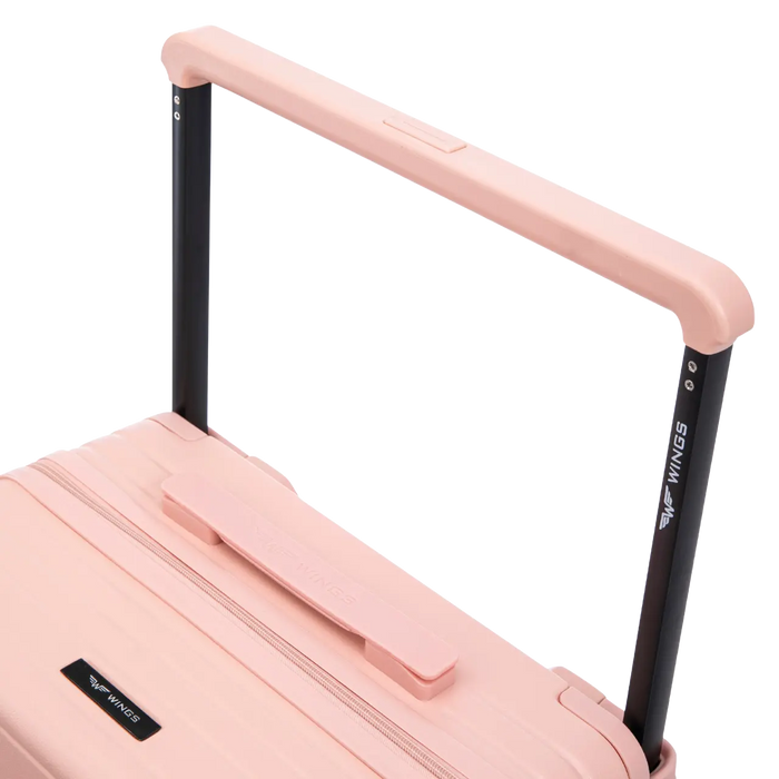 Walizka średnia Wings ABS+ 24" Customized SOFT PINK CIAO customized