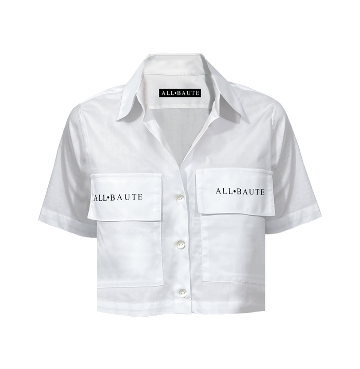 Mini Shirt Blanca/Beige