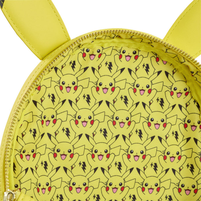 Minimalist Pikachu Pokémon Loungefly Mini Backpack