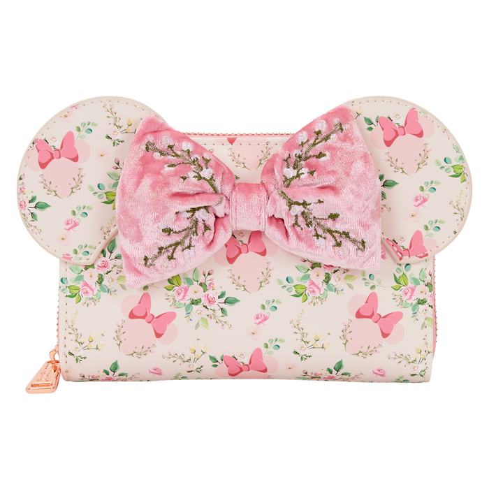 Minnie Mouse floral loungefly wallet