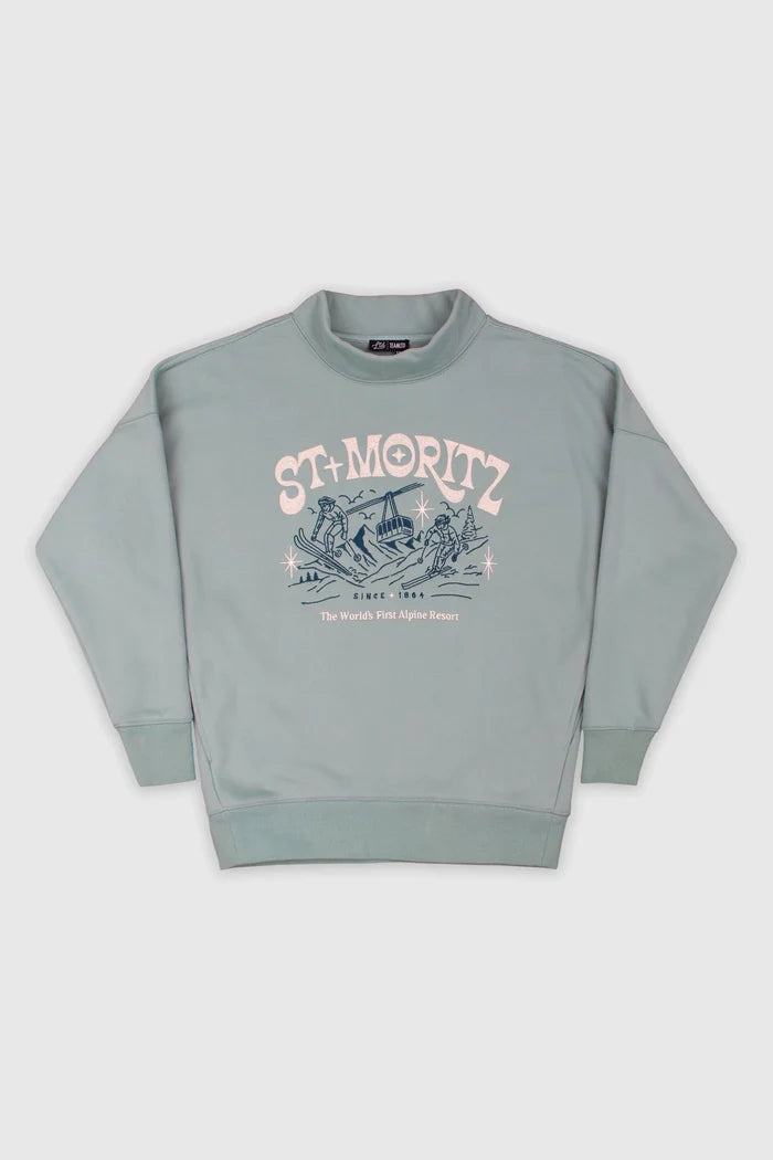 Moritz Funnel Neck Sweaters - Back