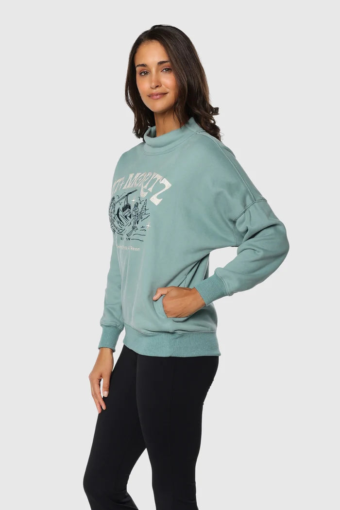 Moritz Funnel Neck Sweaters - Side