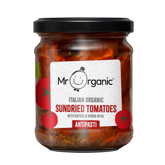 Mr Organic Sundried Tomato Antipasti 190g