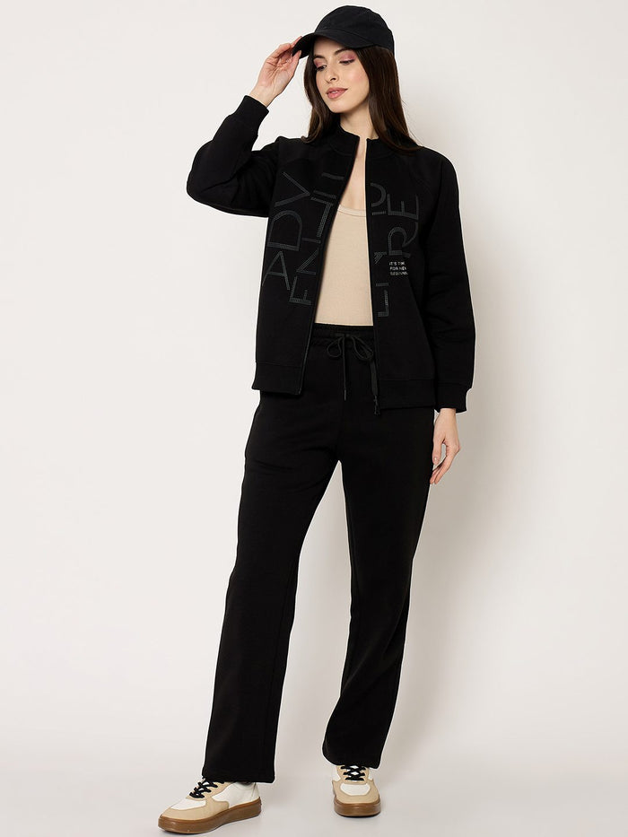 mSECRET Black Fleece Sweatshirt