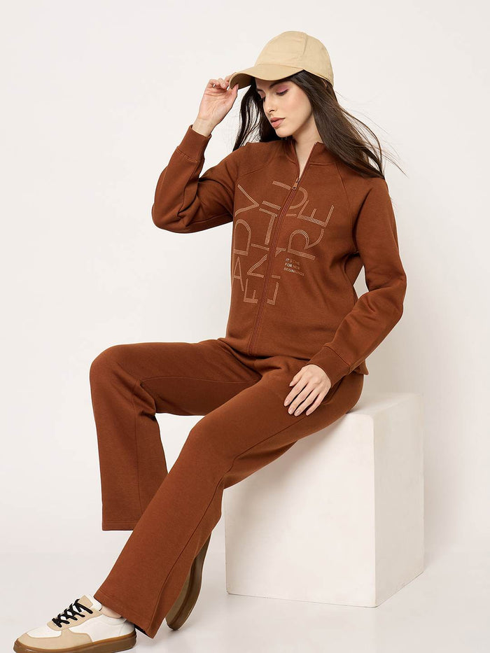 mSECRET Brown Fleece Sweatshirt