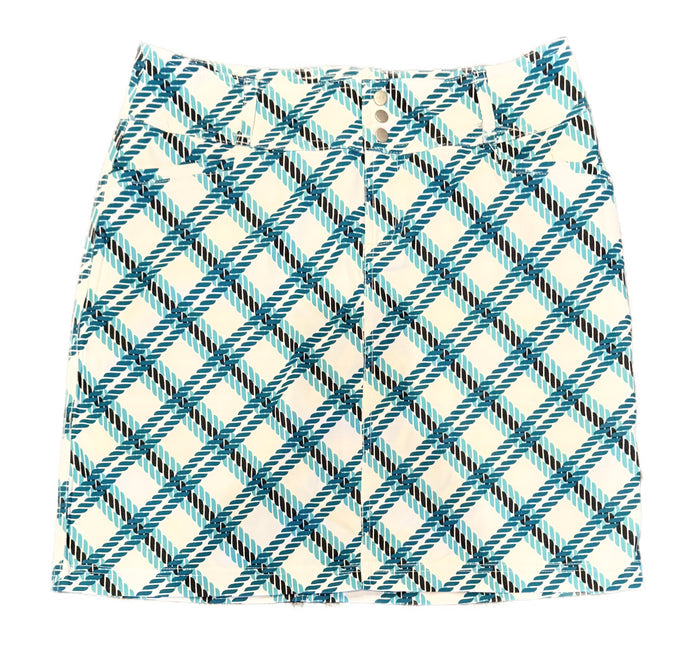 New Women's Jofit 17" Playoff Golf Skort Clearwater Rope Print MSP$98