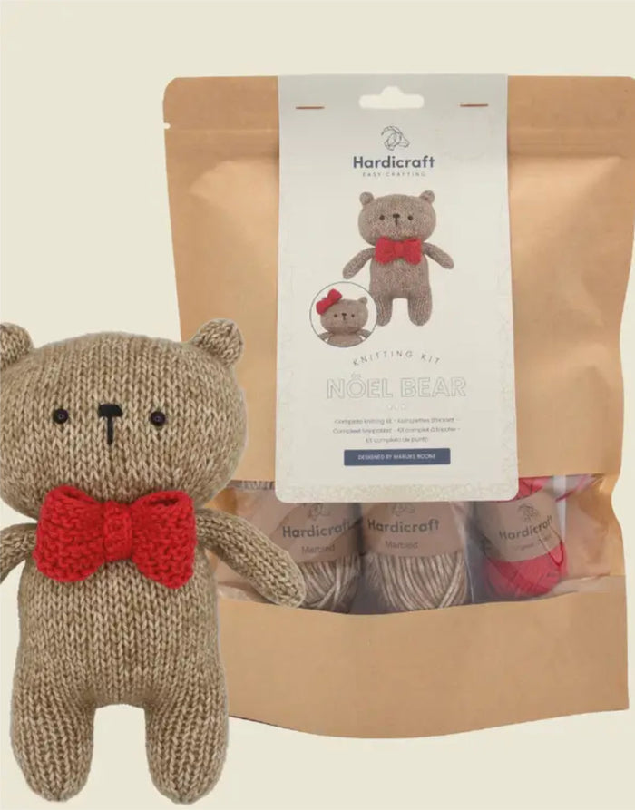 Noël Bear Knitting Kit, Hardicraft