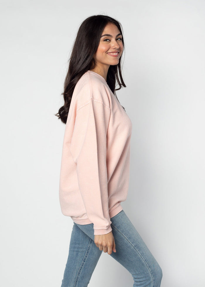 Ohio State Buckeyes Women's Urban Pink Corded Sweatshirt