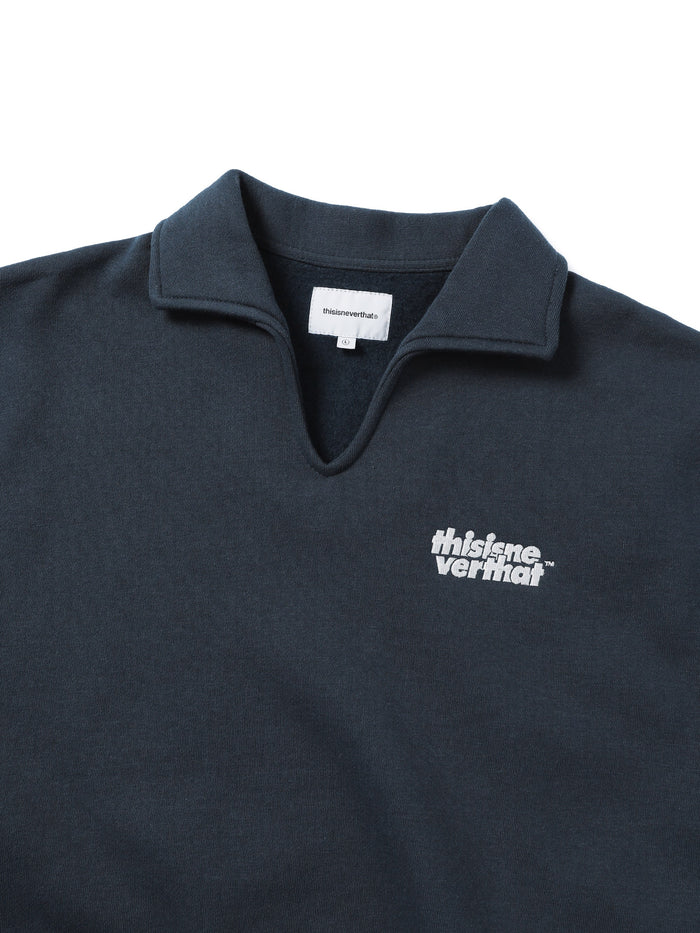 Open Collar Sweatshirt