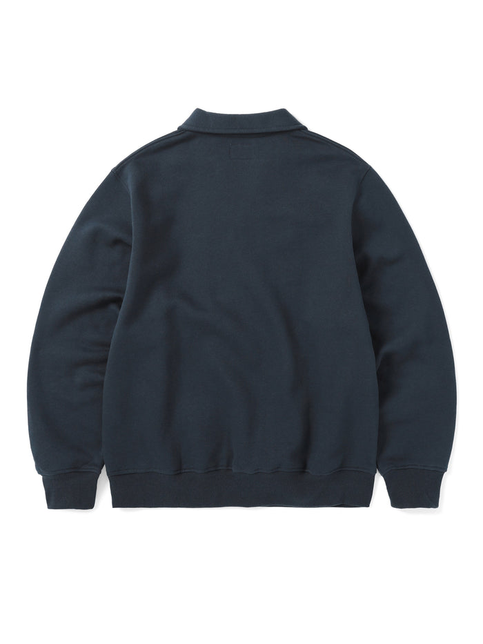 Open Collar Sweatshirt