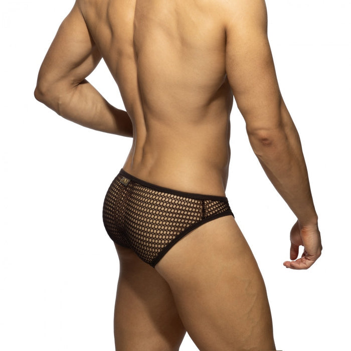 OPENWORK FABRIC BIKINI BRIEF