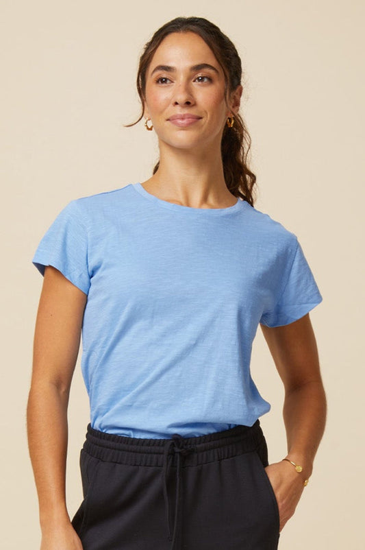 Organic Cotton T-Shirt | Blue - Aspiga
