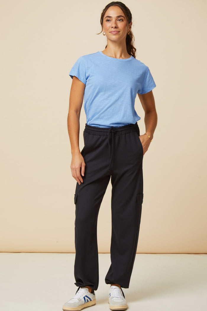 Organic Cotton T-Shirt | Blue - Aspiga
