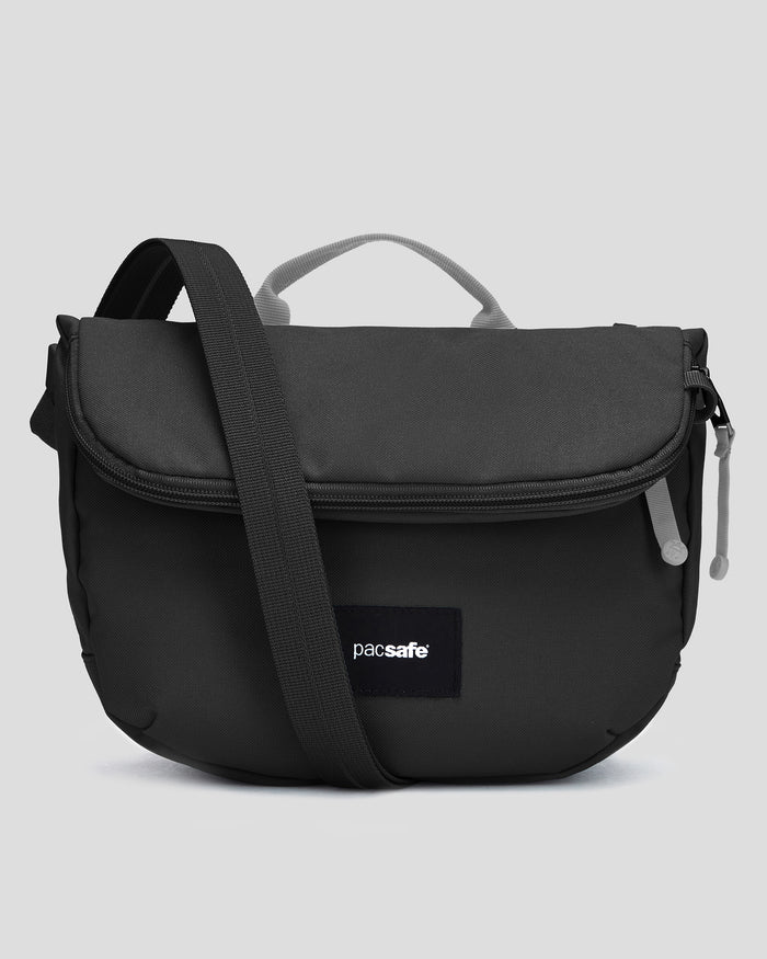 Pacsafe GO Saddle Crossbody - Jet Black