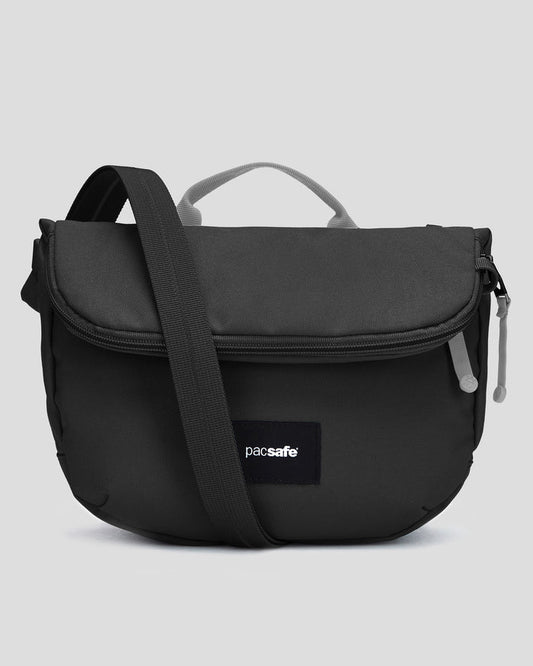 Pacsafe GO Saddle Crossbody - Jet Black