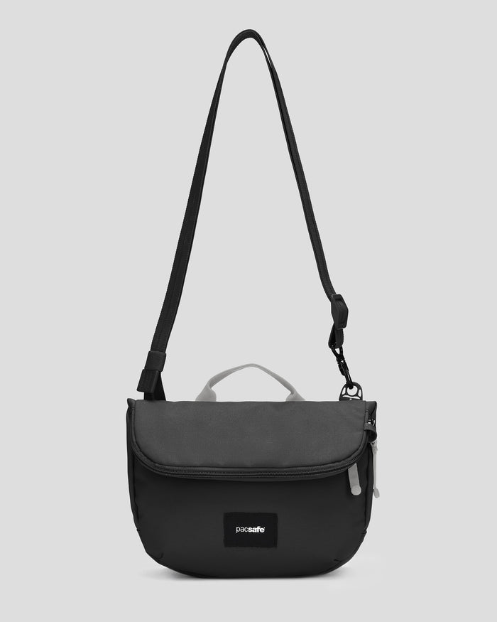Pacsafe GO Saddle Crossbody - Jet Black