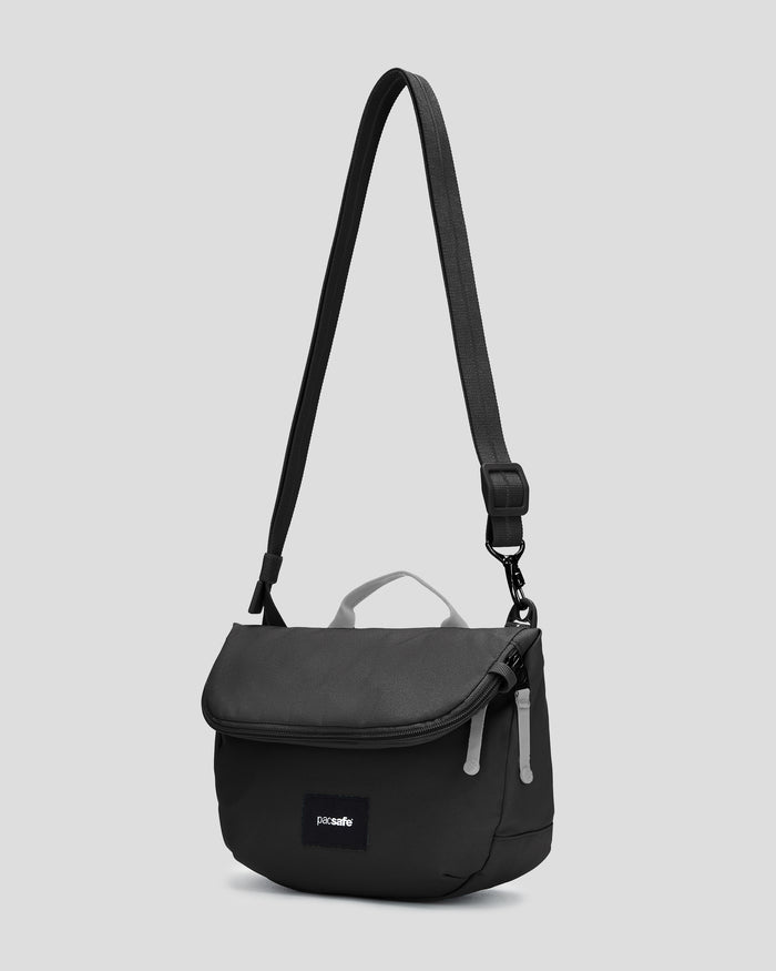 Pacsafe GO Saddle Crossbody - Jet Black