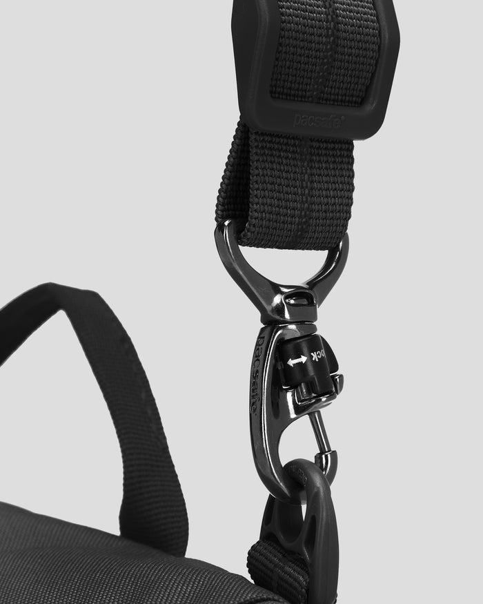 Pacsafe GO Saddle Crossbody - Jet Black