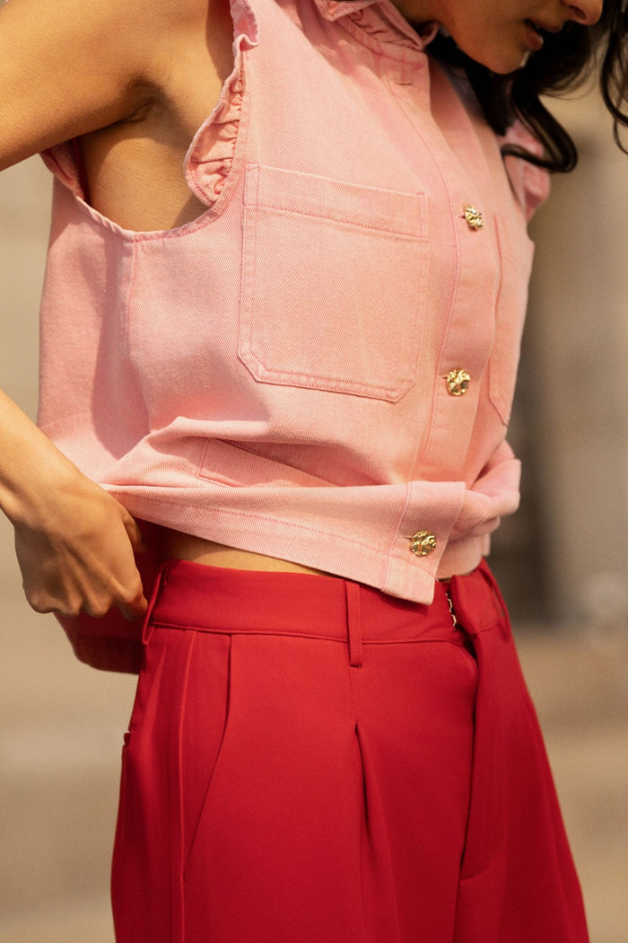 Pantalon April - Rouge