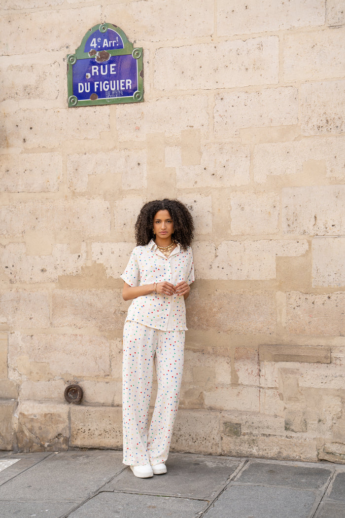 Pantalon Petits coeurs