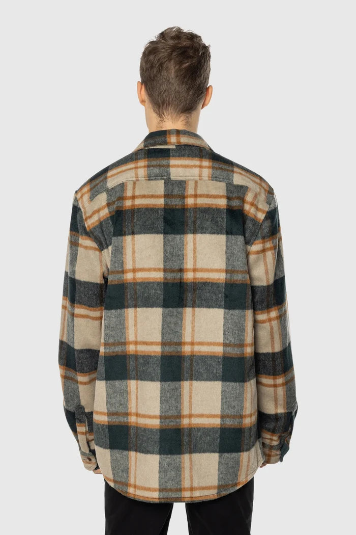 Plaid Overshirt Button Ups - Back