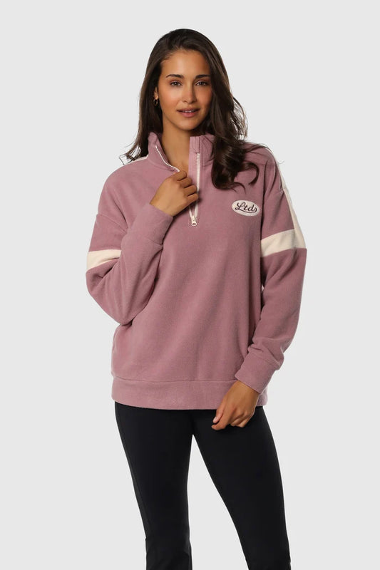 Polar Fleece 1/4 Zip Sweaters - Front