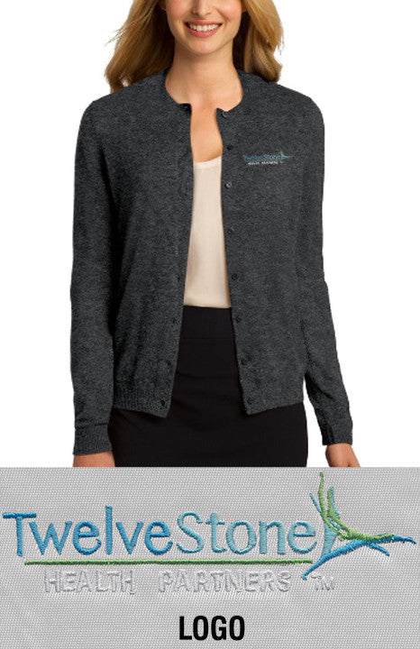 Port Authority Ladies' Cardigan - TwelveStone Health Partners Company Store