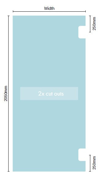 PURITY HINGE PANELS for frameless shower screens - Image 1