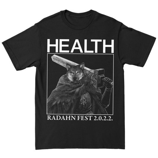 "RADAHN FEST 2.0.2.2." Black T-Shirt