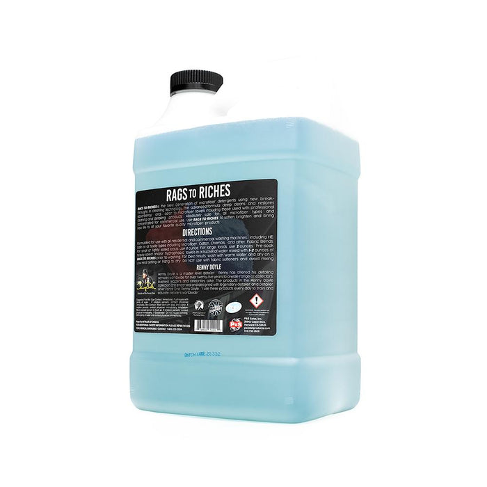 P&S Rags to Riches One Gallon Label