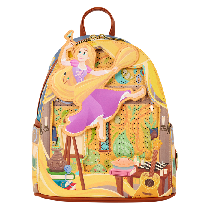 Rapunzel loungefly tangled loungefly mini backpack