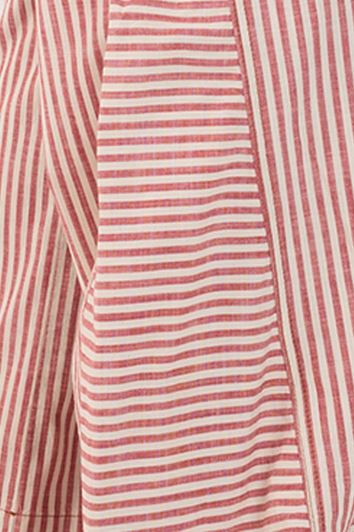 Red Stripes Removable Straps Jumpsuit_7