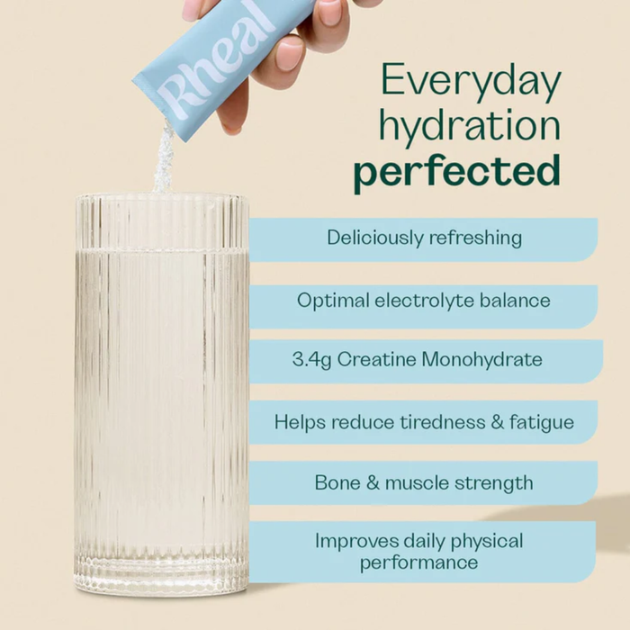 Rheal Daily Hydration + Creatine Lemon & Lime 7 Pack
