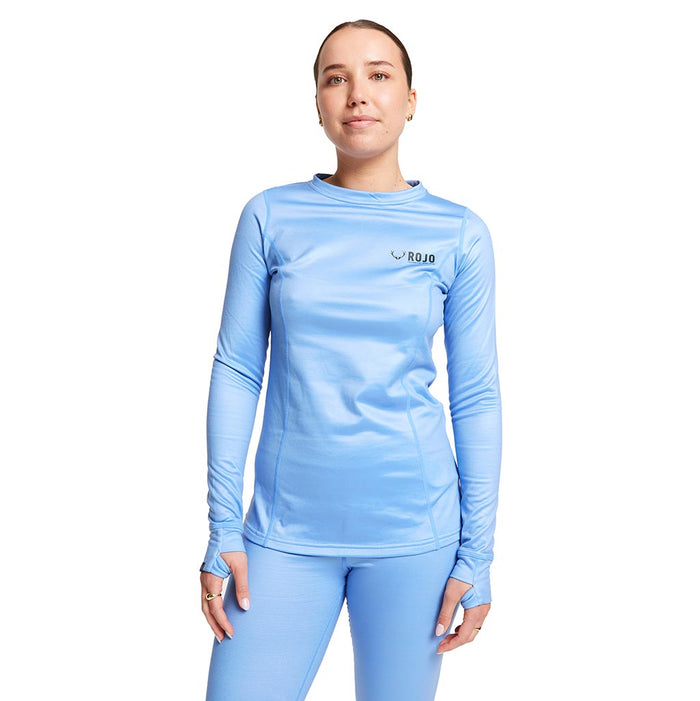 Rojo Women's Living Best Life Crew Top - Hydrangea