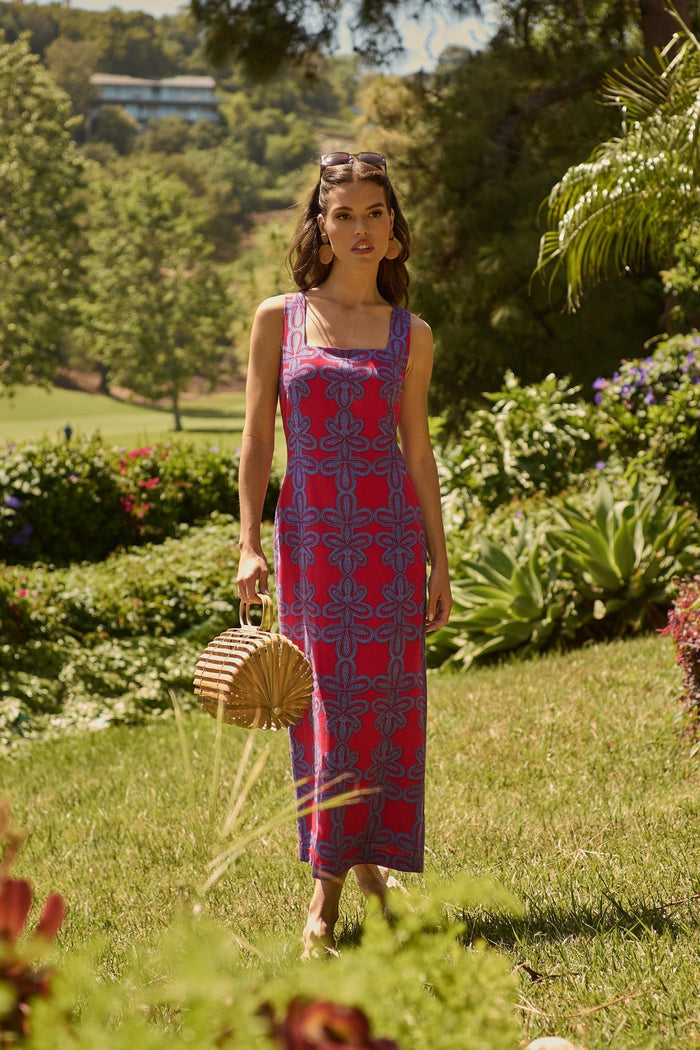 Rory Abstract Troy Maxi Dress