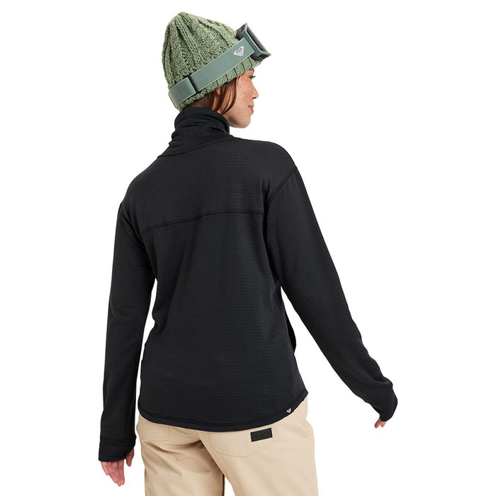 Roxy Vertere Full Zip Fleece - True Black