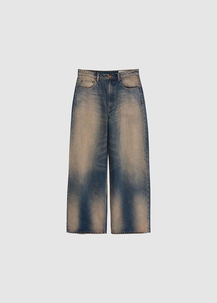 RUST BARREL JEANS