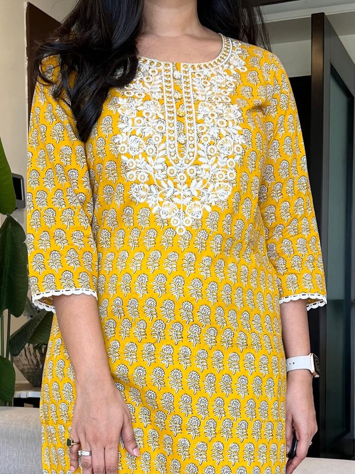 Saayra Printed Pure Cotton Set