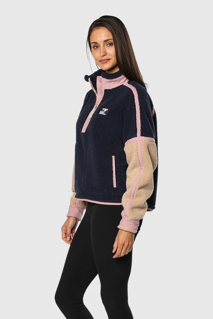 Sherpa 1/4 Zip Outerwear - Back